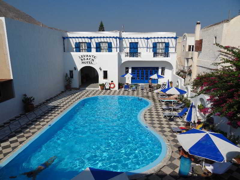 Levante Beach Hotel Kamári Esterno foto