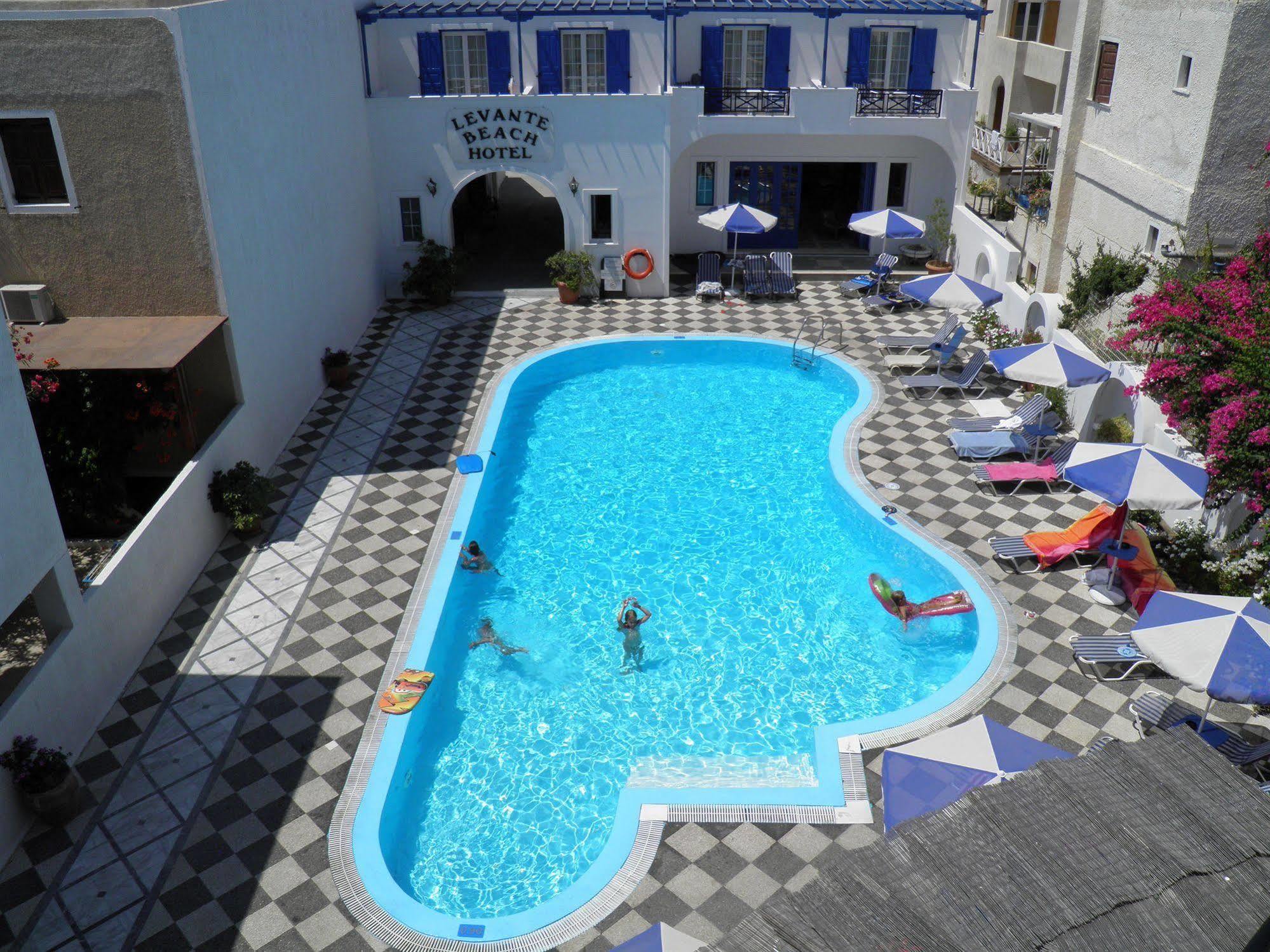 Levante Beach Hotel Kamári Esterno foto